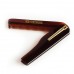 Folding Pocket Hair & Beard Comb with Clip