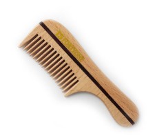 Wooden Pocket Beard & Moustache Comb